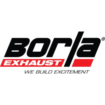 Borla 20251 Exhaust Tip 3 Inlet 425 Single Round Rollededge Anglecut Intercooled Outlet 4 Long Tip Embossed With Bo