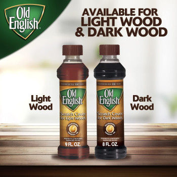 Old English 75144 Scratch Cover For Dark Woods 8Oz Bottle Wood Polish