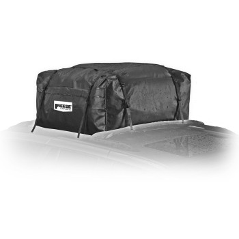 Reese Explore 1041100 Rainproof Car Top Carrier 15 Cubic Feet Black