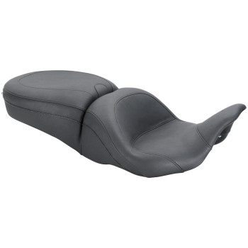 Mustang 1Piece Lowdown Touring Seat No Studs 79700