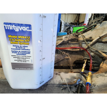 Mityvac Mv6412 Atf Pneumatic Refill System Air Operated Services Sealed Automatic Transmissions With Up To 25 Gallons Of Flui