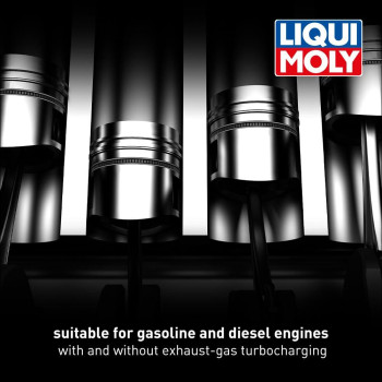 Liqui Moly Mos2 Antifriction Sae 10W40 5 L Part Synthetic Engine Oil Sku 2043