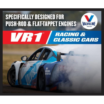 Valvoline Vr1 Racing Sae 20W50 Motor Oil 1 Qt Case Of 6