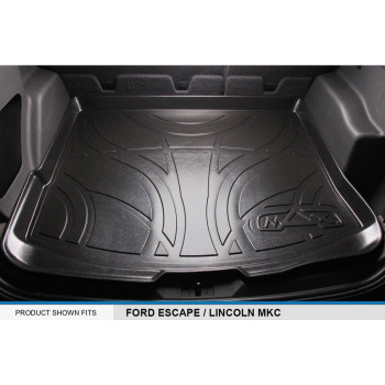 Maxliner All Weather Cargo Trunk Liner Floor Mat Black For 20132019 Ford Escape 20152019 Lincoln Mkc