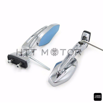 Httmt Chrome Adjustable Diamond Base Mirrors Rearview Compatible With Suzuk Hayabusa Gsx1300R 9912