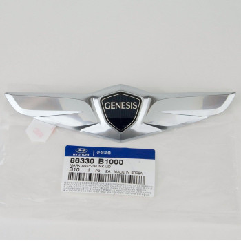 2015 Hyundai Genesis Sedan Wing Tailgate Emblem New Style