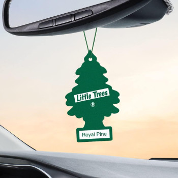 Little Trees Air Fresheners Car Air Freshener Hanging Tree Provides Long Lasting Scent For Auto Or Home Royal Pine 24 Air Fre