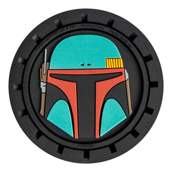 Plasticolor 000664R01 Star Wars Boba Fett Auto Car Truck Suv Cup Holder Coaster 2Pack