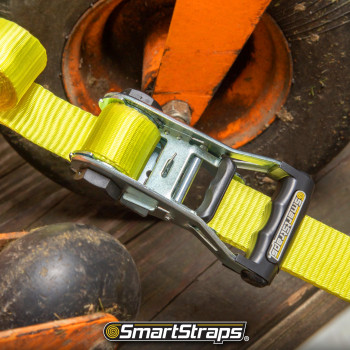 Smartstraps 14 Commercial Ratchet Tie Down Strap 5 000Lbs Break Strength 1 667Lbs Safe Work Load Commercial Duty Tie Downs