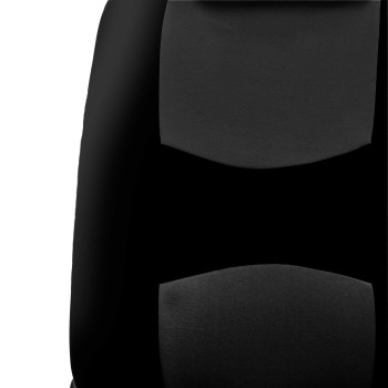 Fh Group Car Seat Covers Front Set In Cloth Car Seat Covers For Low Back Car Seats With Removable Headrest Universal Fit Autom