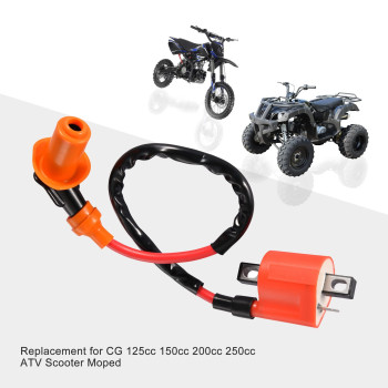 Goofit Racing Ignition Coil For Cg 125Cc 150Cc 200Cc 250Cc Atv Scooter Moped