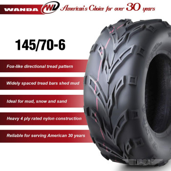 Wanda Set 2 Sport Atv Go Kart Tires 145706 4Pr P36110187