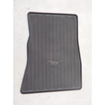 Ford Oem Factory Stock 2015 2016 Black Mustang Pony Horse All Weather Vinyl Floor Mats Front Rear