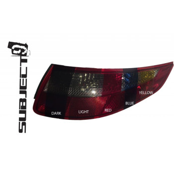 Subject 9 Fits Mustang Precut Vinyl Overlay Taillight Plus Tint With Reverse Cut Out 1999 2000 2001 2002 2003 2004 Dark