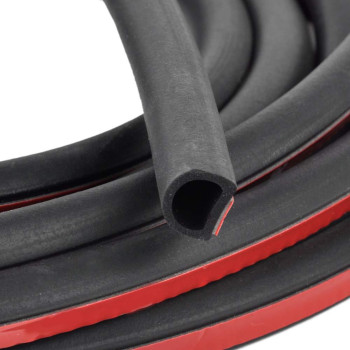 Esupport 315 Small D 8Meter Door Rubber Seal Weather Strip Hollow Car Motor Auto