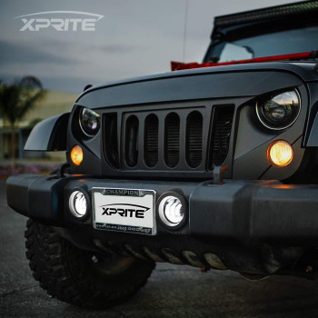 Xprite 4Inch Led Fog Lights 60W Highintensity Offroad Fog Lamp For Driving Dot Approved Replacement Compatible With 2007201