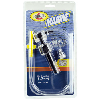 Custom Accessories Pennzoil 36672 Marine Lower Unit Fill Pump Quart