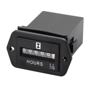 Dc 680V Mechanical Hour Meter Aimilar Hourmeter For Diesel Engine Generator Boat Motorcross Motor Truck Tractor