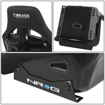 Nrg Innovations Frp301 Race Style Bolsterlumbar Bucket Seat Large