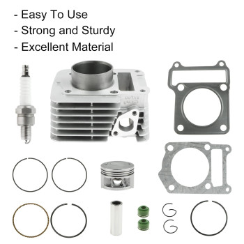 Flypig Cylinder Piston Gasket Top End Ring Set Rebuild Kit For 20002005 Yamaha Ttr125 Ttr125E Ttr 125 Cylinder Top End Piston