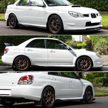 Side Skirt Compatible With 20022007 Subaru Impreza Wrx Sti Cs Style Side Skirts 2Pc Pp Polypropylene By Ikon Motorsports 2003