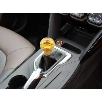 Bashineng Ball Shift Knob Gear Stick Round Shifter Handle Transmissions Shifting Lever Fit Most Manual Automatic Cars Truck Suv