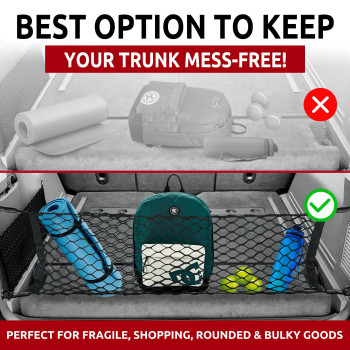 Envelope Style Trunk Cargo Net For Jeep Commander 2006 2007 2008 2009 2010