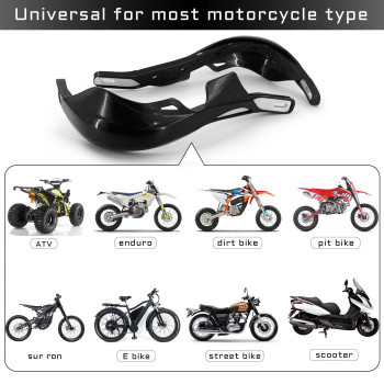 Jfg Racing Dirt Bike Handguards 78 And 1 18 Handlebar Motorcycle Hand Guards Accessories Universal For Dirtbike Snowmobile