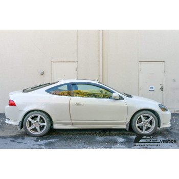 Extreme Online Store For 20022006 Acura Rsx Integra Dc5 Eos Visors Jdm Tapeon Style Smoke Tinted Side Window Visors Rain Gua