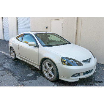 Extreme Online Store For 20022006 Acura Rsx Integra Dc5 Eos Visors Jdm Tapeon Style Smoke Tinted Side Window Visors Rain Gua