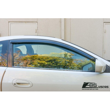 Extreme Online Store For 20022006 Acura Rsx Integra Dc5 Eos Visors Jdm Tapeon Style Smoke Tinted Side Window Visors Rain Gua