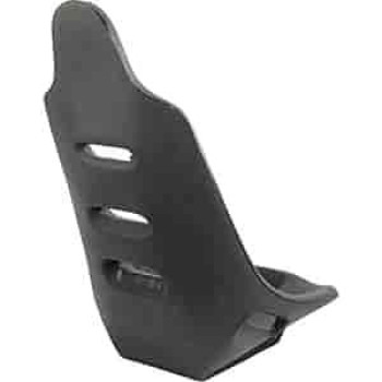 Jegs Pro High Back Race Seat Black Polyethylene 13 Lbs 17 Degree Back Angle 32250 In H X 21 In W X 20 In D