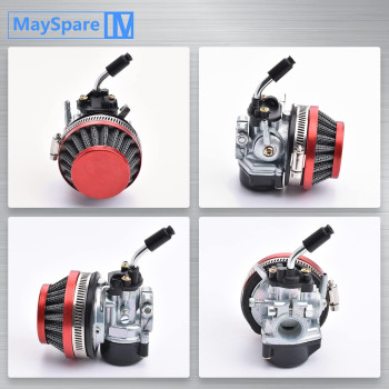 Racing Carburetor 2 Stroke 49Cc 66Cc 70Cc 80Cc With Air Filter For 2 Stroke Engine Motorized Bicycle Red