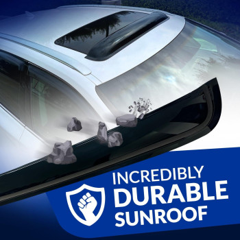 Sunroof Wind Deflector Car Sunroof Cover Compatible With 20022008 Saab Saab 93 Waterproof Moonroof Auto Window Deflectors Vi