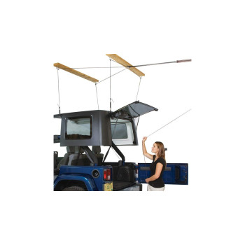 Harken Hardtop Overhead Garage Storage Hoist For Jeep Wrangler And Gladiator 61 Mechanical Advantage