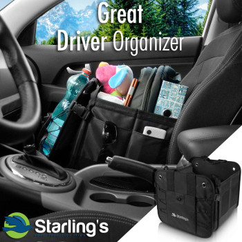 Starlings Car Trunk Organizer For Suv Auto Truck And Crossover Box Trunk Organizer For Car Small With 2 Compartments And St