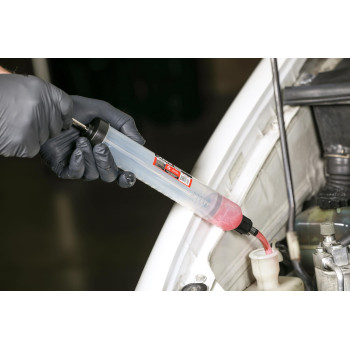 Ares 70920 Fluid Change Syringe Smooth Suction Action For Easy Fluid Change Ideal For Power Steering Fluid Brake Fluid Re