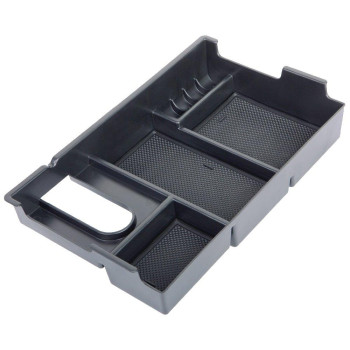 Jdmcar Compatible With Toyota Tundra Accessories 20072021 Center Console Organizer Armrest Box Secondary Storage Tray Full Co