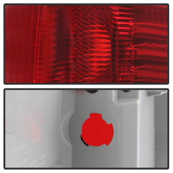 Acanii For 20092014 Ford F150 Styleside Pickup Truck Chrome Trim Tail Light Rear Brake Lamp Assembly Passenger Side