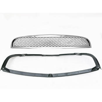 Armordillo Usa 7147072 Mesh Front Hood Grille Chrome Fits 20062011 Chevy Hhr