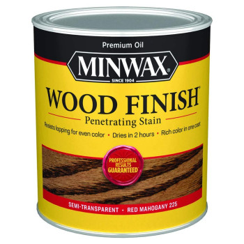 Qt Minwax 70007 Red Mahogany Wood Finish Penetrating Oilbased Wood Stain