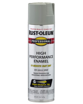 Rustoleum 7519838 Professional High Performance Enamel Spray Paint 14 Oz Stainless Steel