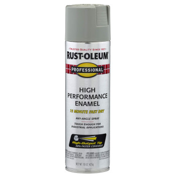 Rustoleum 7519838 Professional High Performance Enamel Spray Paint 14 Oz Stainless Steel