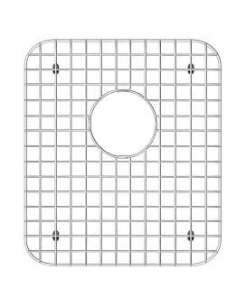 Stainless Steel Kitchen Sink Grid For Noah's Sink Model WHNAP3322