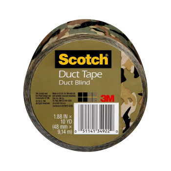 Scotch Duct Tape Camo 188 In X 10 Yd 1 Roll 910Cmoc