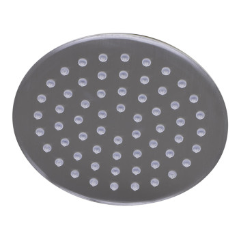 ALFI brand RAIN8R-BSS Solid Brushed Stainless Steel 8 Round Ultra Thin Rain Shower Head