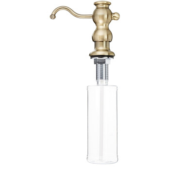 Solid Brass Soap/Lotion Dispenser