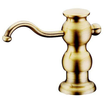 Solid Brass Soap/Lotion Dispenser