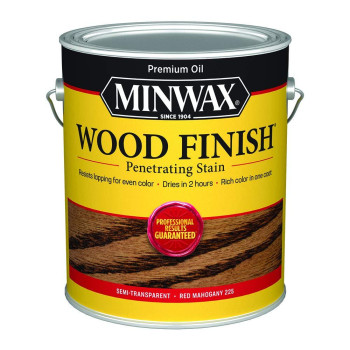 Minwax Wood Finish 71007000 Red Mahogany Stain Gallon