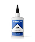 Glue Masters 2 Oz Thin Viscosity Shoe Wood Adhesive General Home Repair Tool For Glass Plastic Rubber Metal More